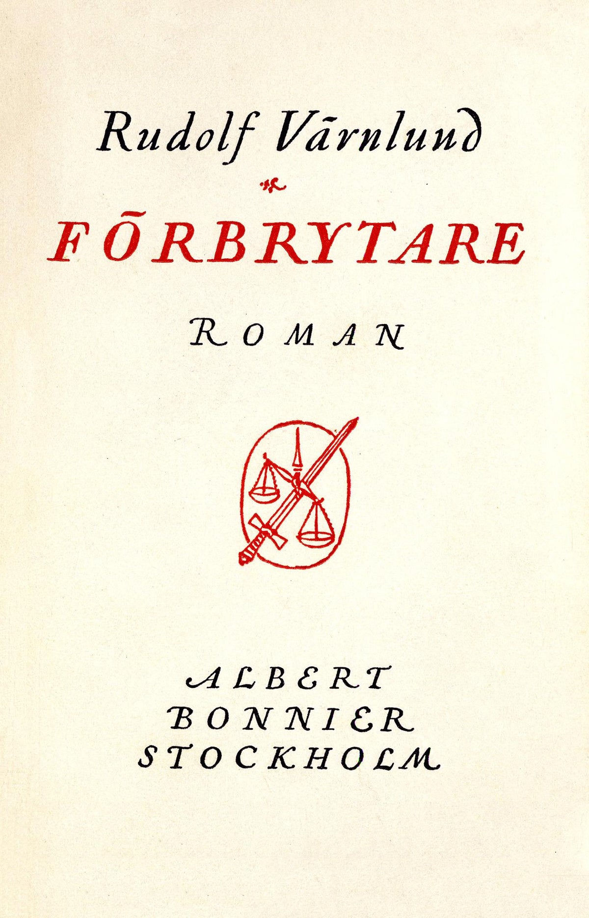 Förbrytare – E-bok