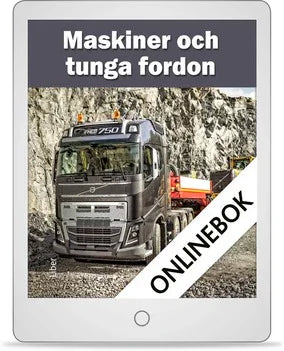 Fordon Maskiner och Tunga fordon Onlinebok (12 mån)