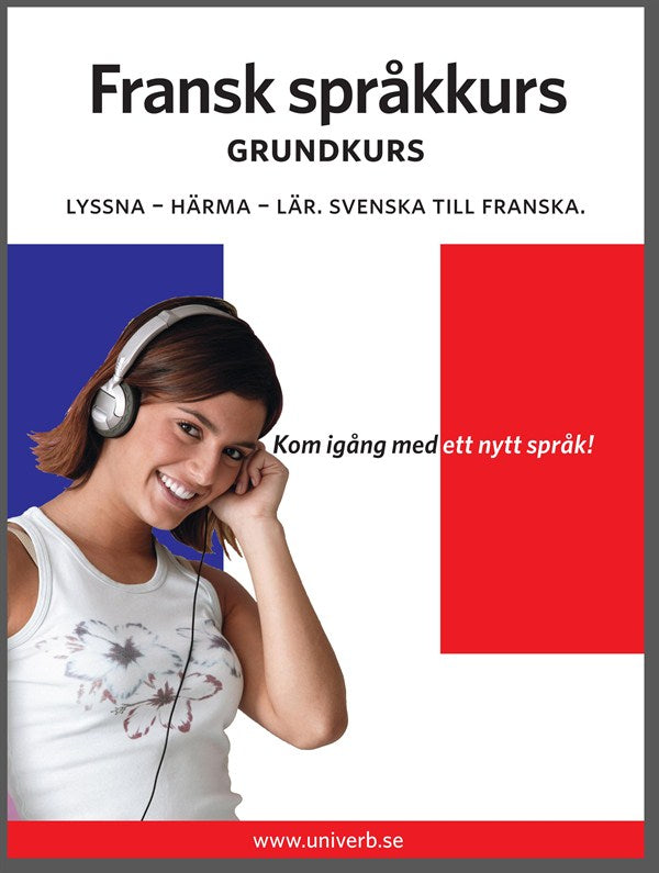 Fransk språkkurs grundkurs – Ljudbok