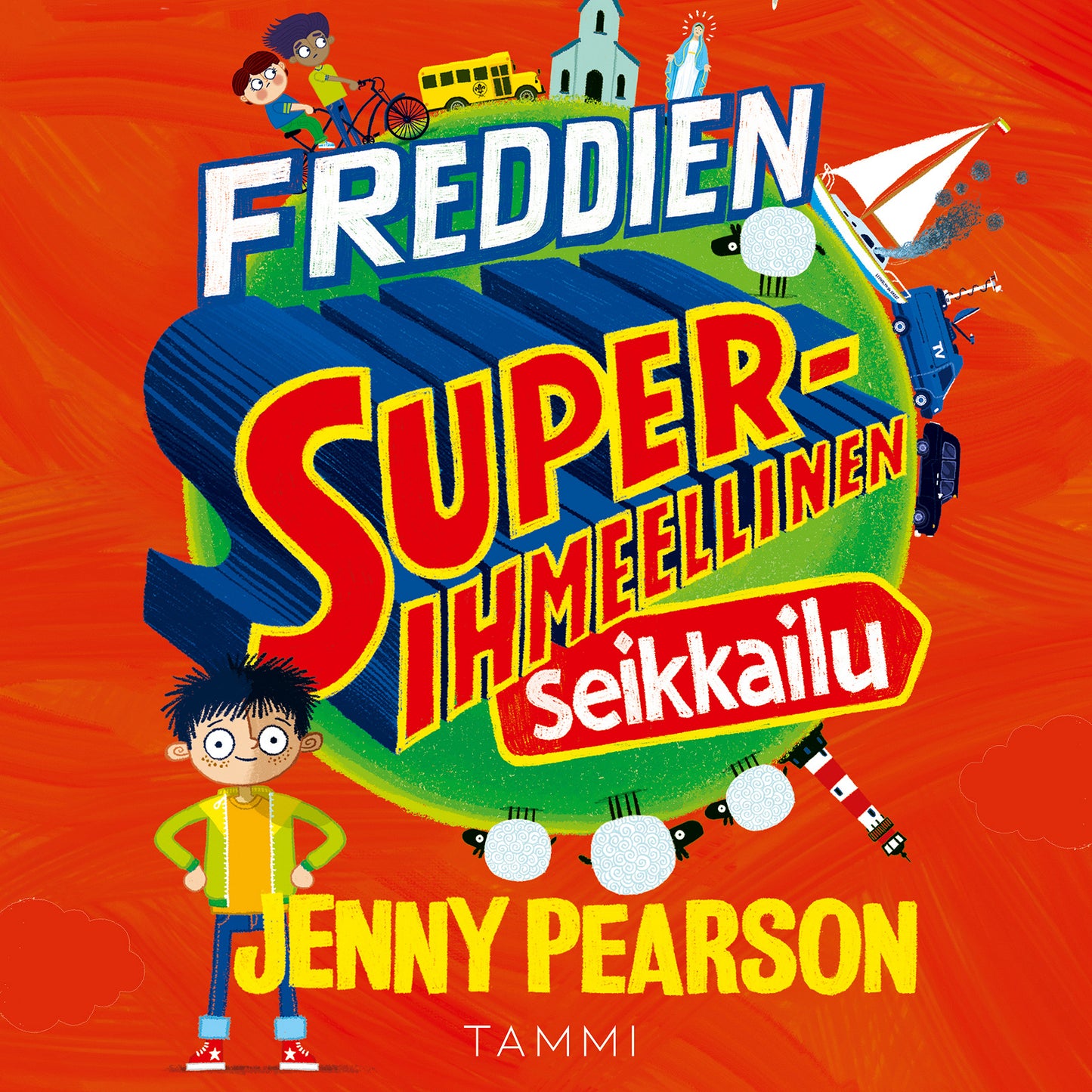 Freddien superihmeellinen seikkailu – Ljudbok