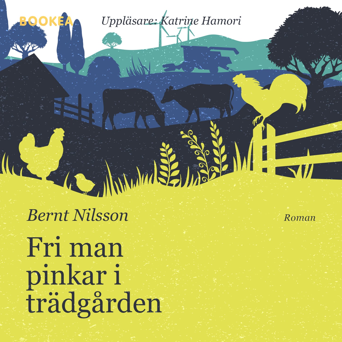 Fri man pinkar i trädgården – Ljudbok