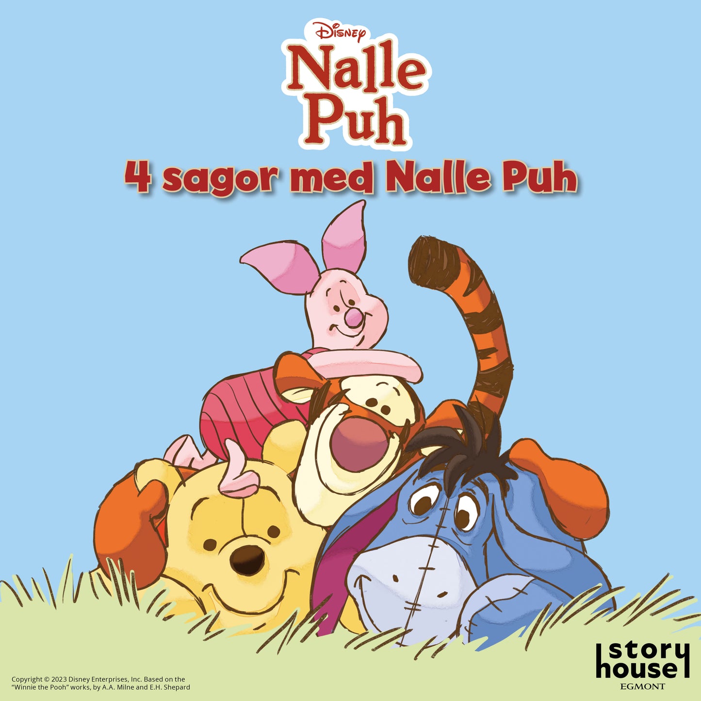 Fyra sagor med Nalle Puh – Ljudbok
