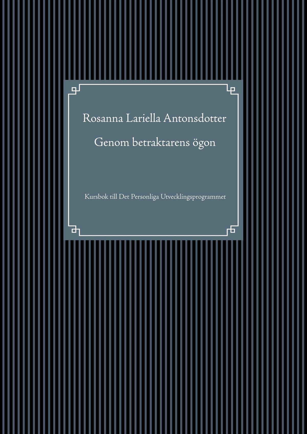 Genom betraktarens ögon: Kursbok till Det Personliga Utvecklingsprogrammet – E-bok