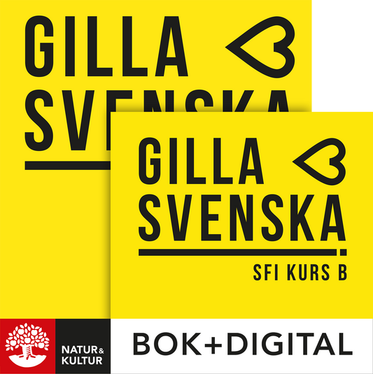 Gilla svenska B Paket Bok+Digital