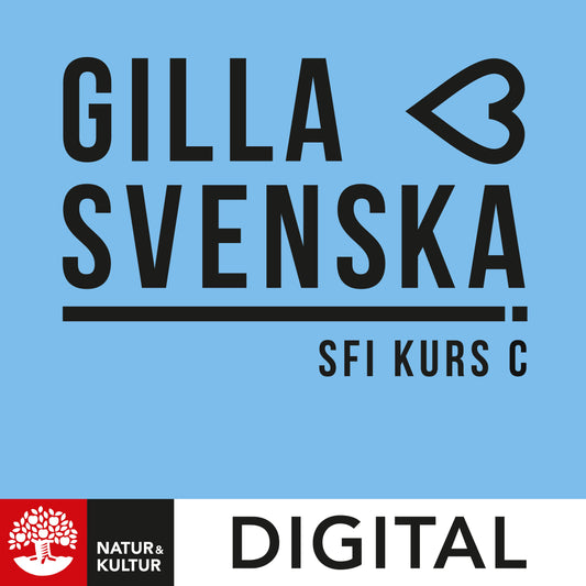 Gilla svenska sfi kurs C Digital 6 mån