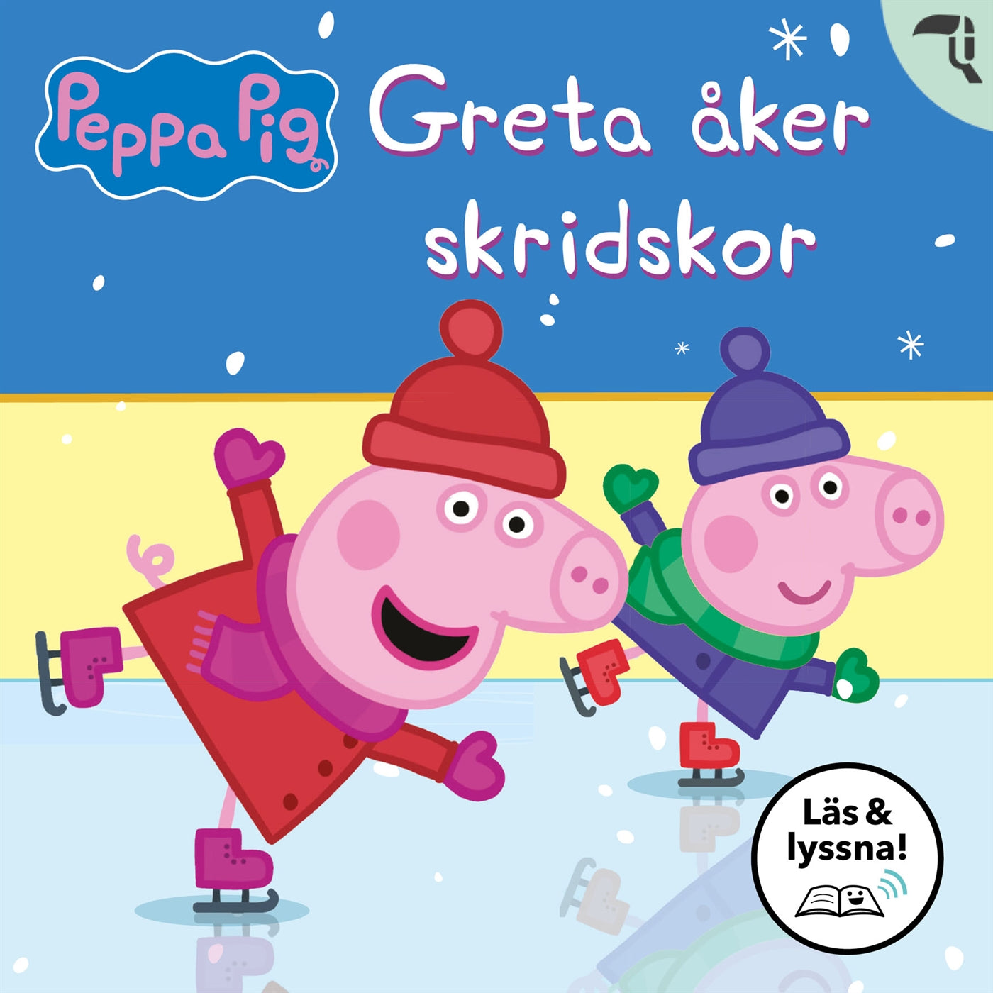 Greta åker skridskor (Läs & lyssna) – E-bok