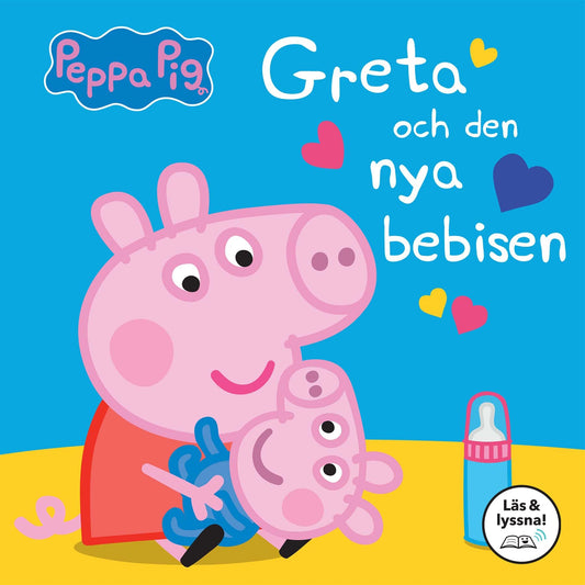 Greta och den nya bebisen (Läs & Lyssna) – E-bok
