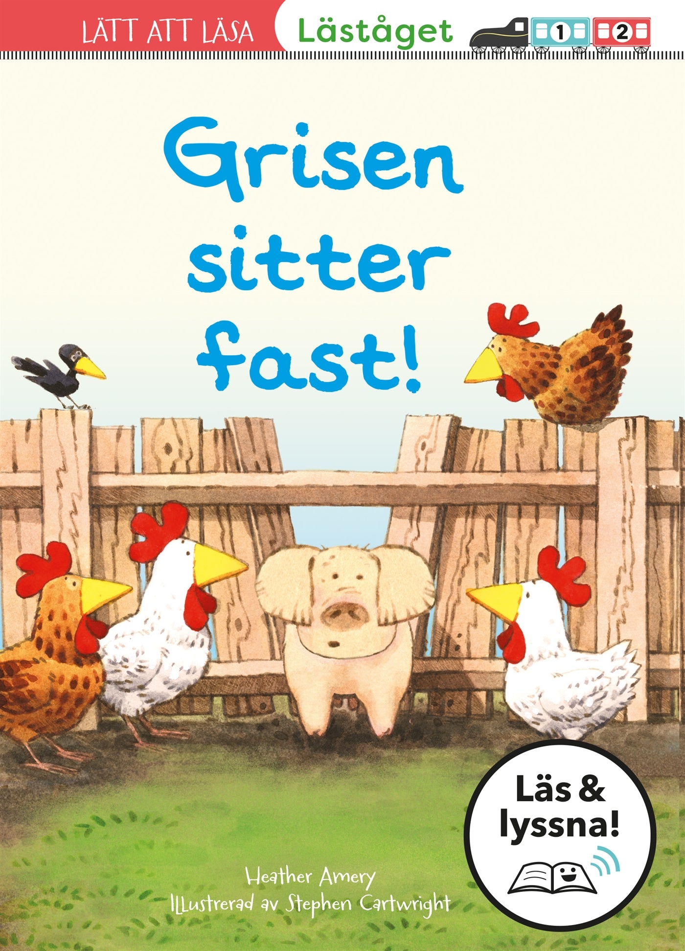 Grisen sitter fast! (Läs & lyssna) – E-bok