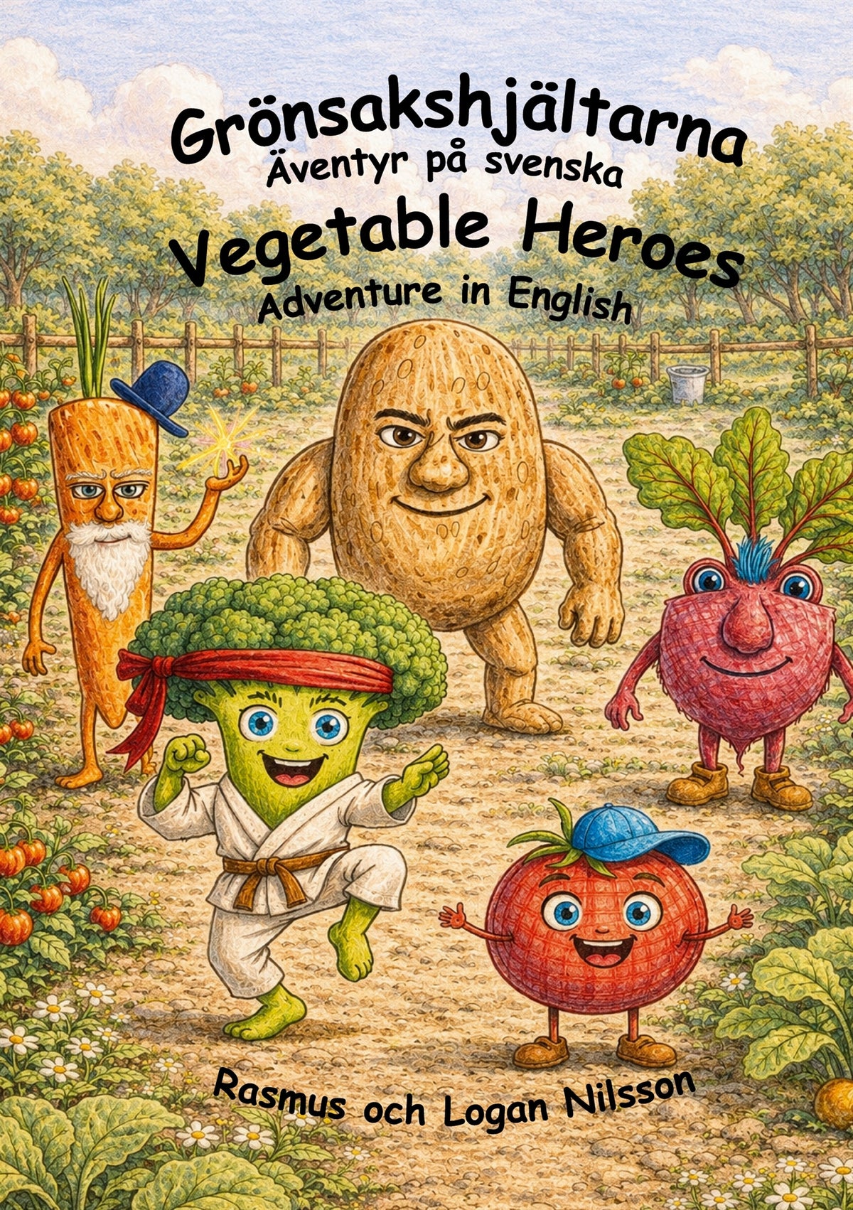 Grönsakshjältarna: Vegetable Heroes – E-bok
