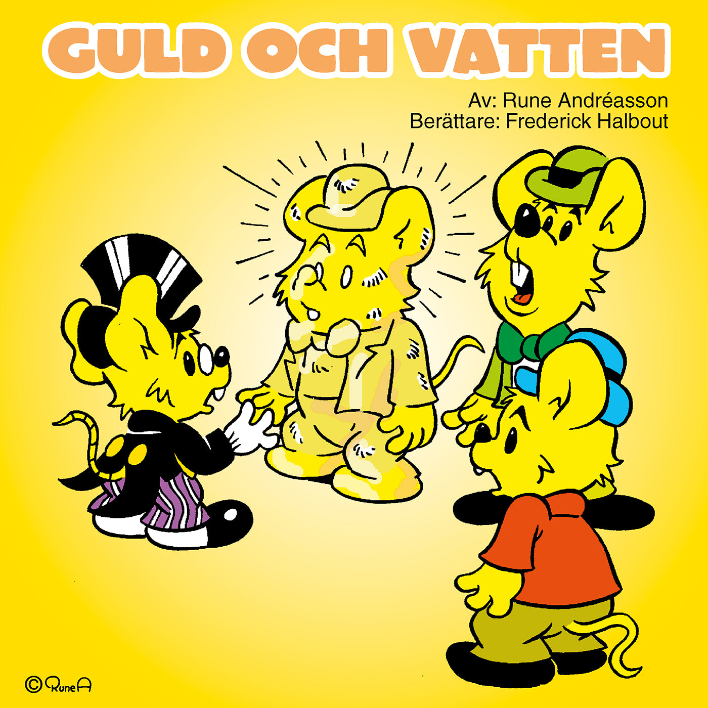 Guld och vatten – Ljudbok