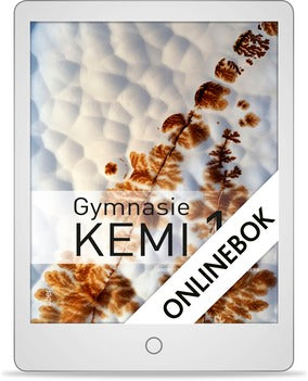 Gymnasiekemi 1 – Onlinebok | 12 månader | Digibok