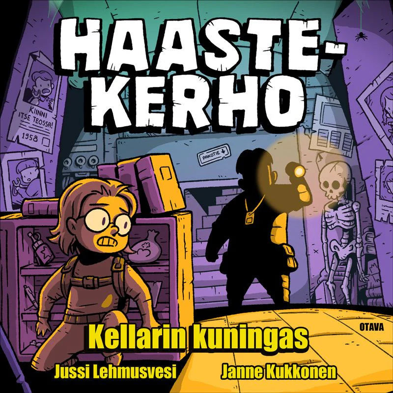 Haastekerho – Kellarin kuningas – Ljudbok
