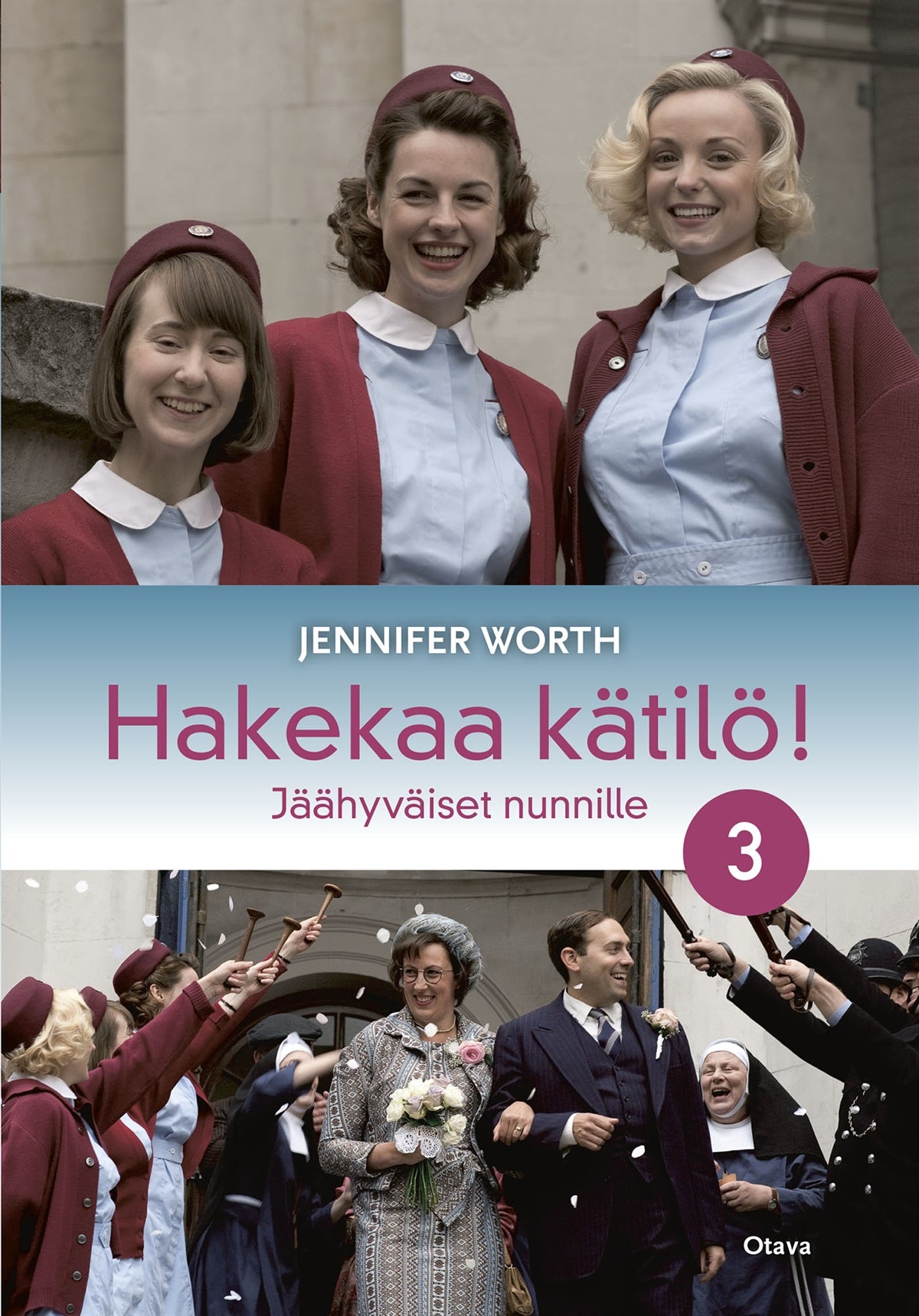 Hakekaa kätilö! 3 – E-bok