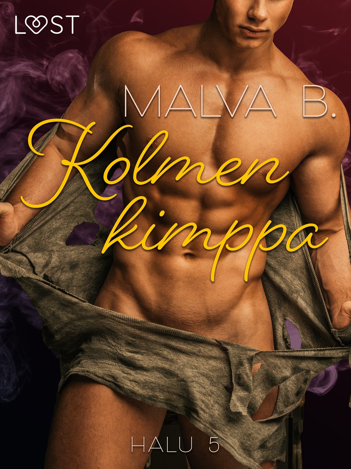 Halu 5: Kolmen kimppa - eroottinen novelli – E-bok
