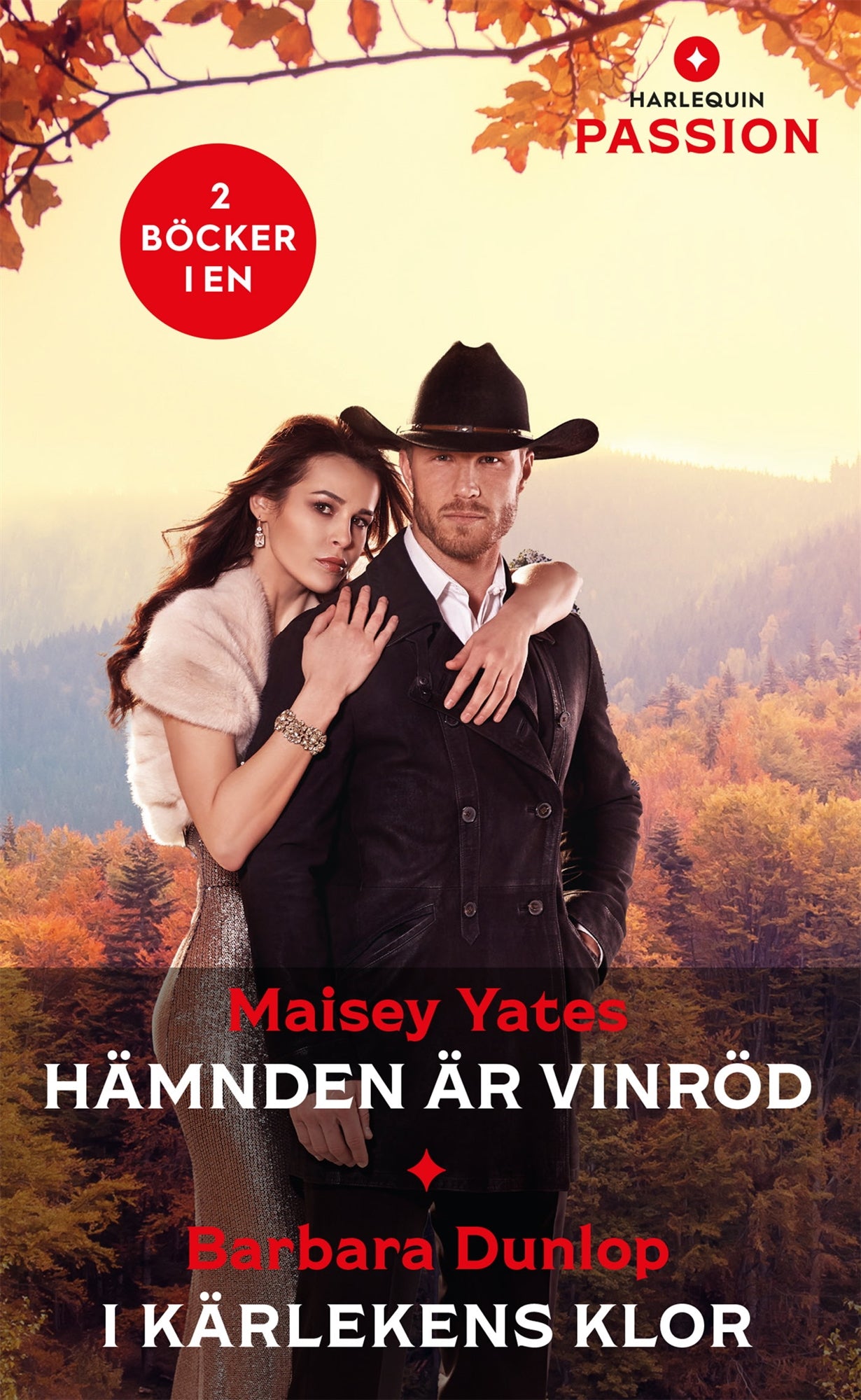 Hämnden är vinröd / I kärlekens klor – E-bok