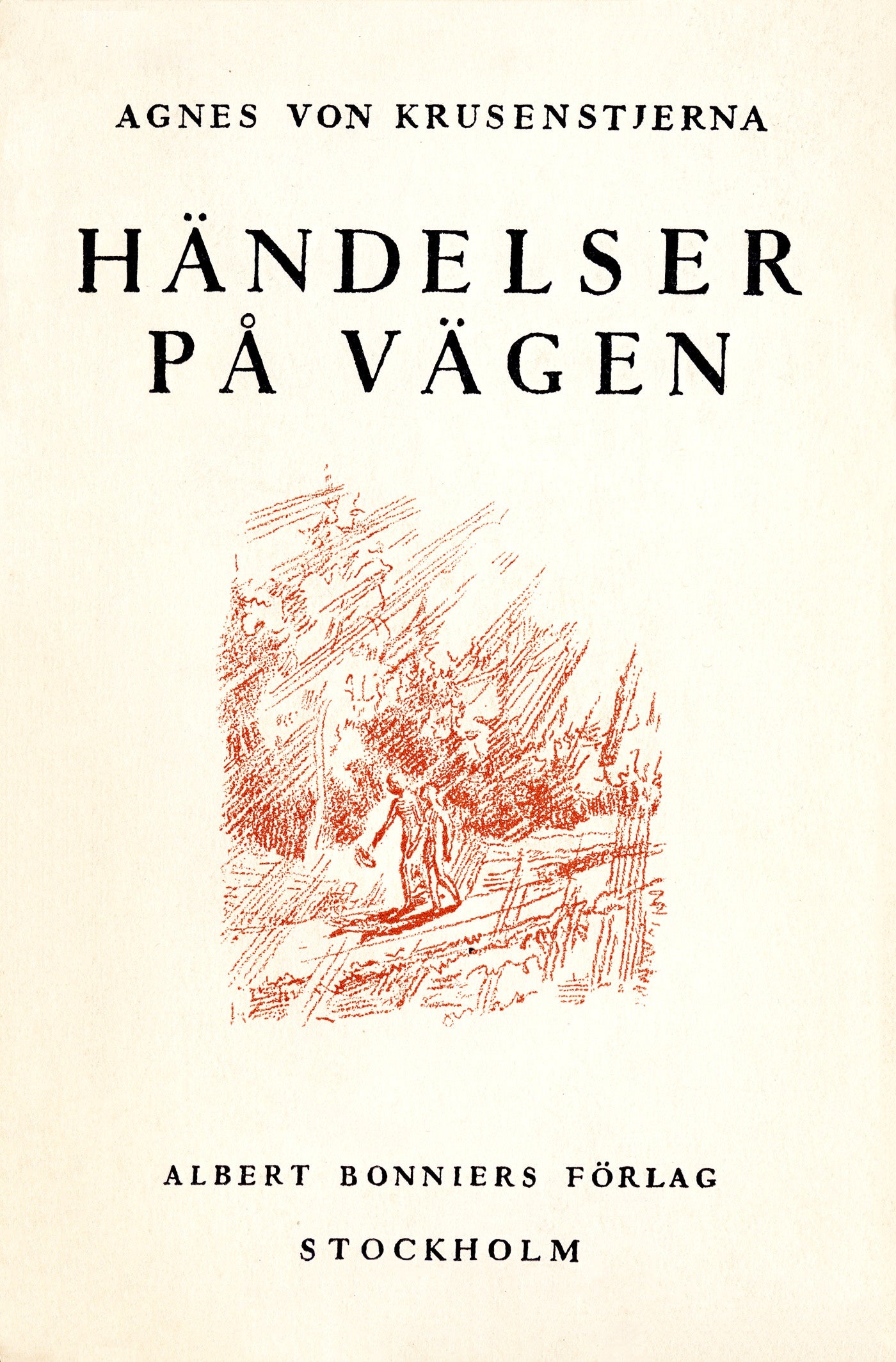 Händelser på vägen – E-bok