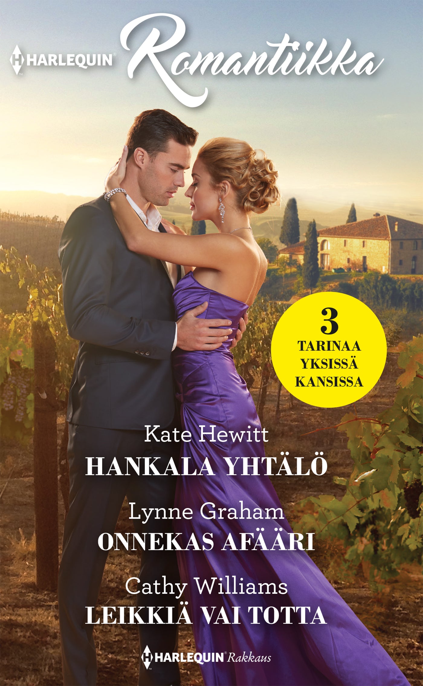Hankala yhtälö / Onnekas afääri / Leikkiä vai totta – E-bok