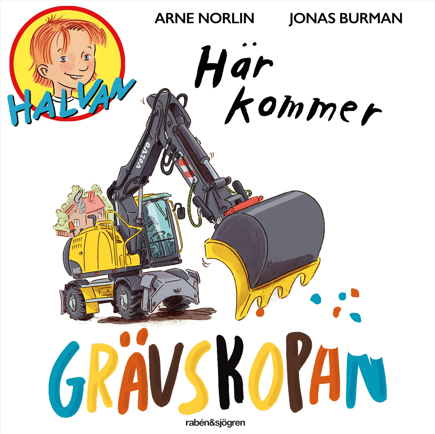 Här kommer grävskopan – Ljudbok