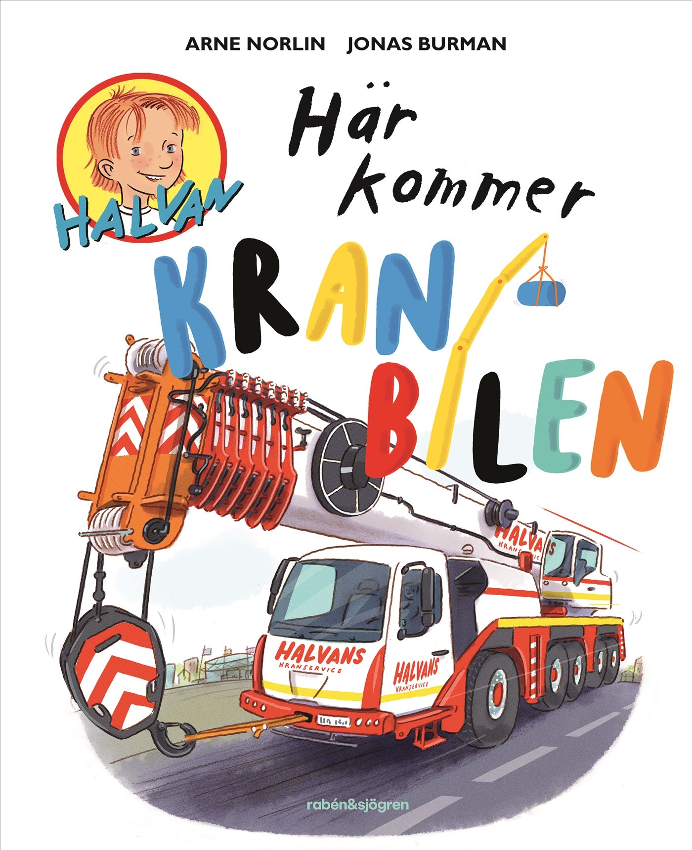 Här kommer kranbilen – E-bok