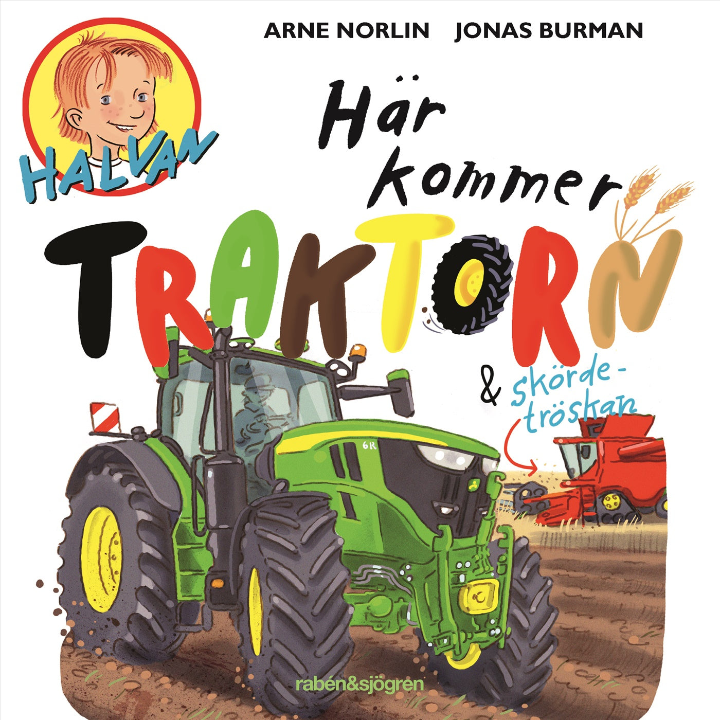 Här kommer traktorn och skördetröskan – Ljudbok