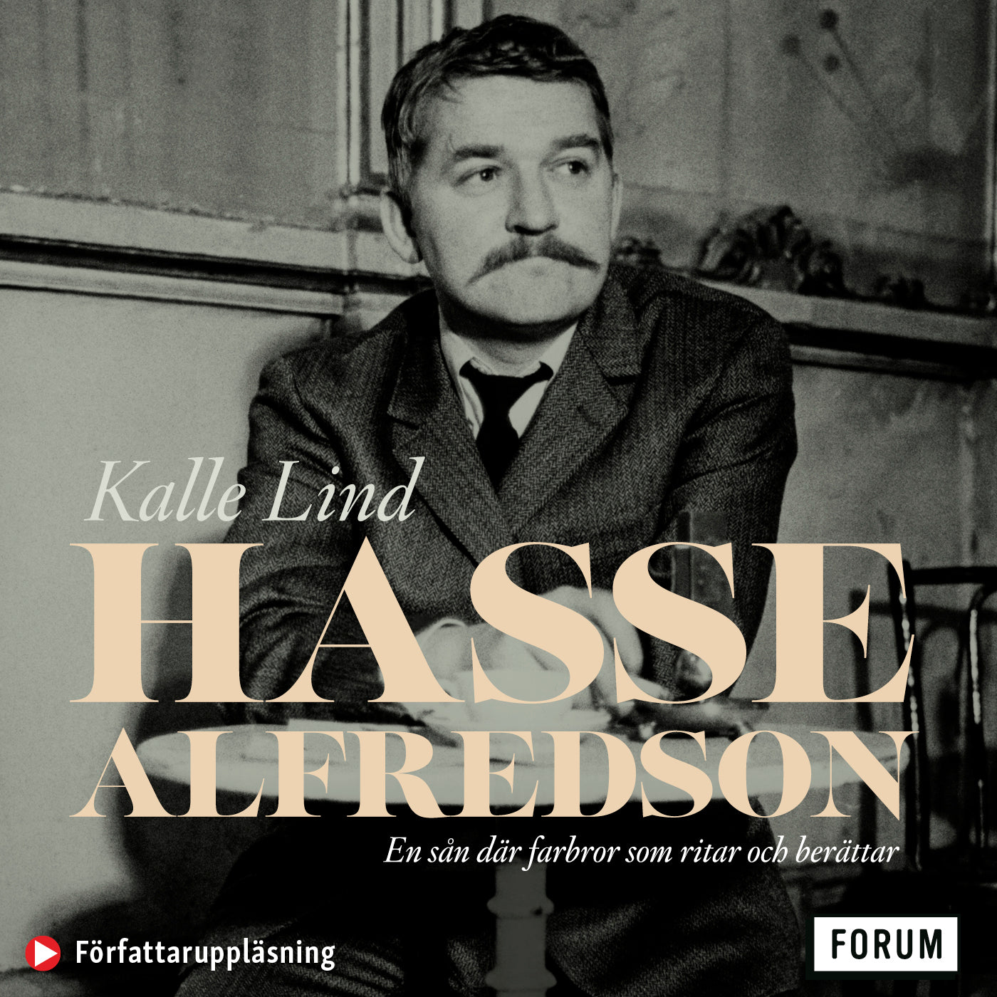 Hasse Alfredson : en sån där farbror som ritar och berättar – Ljudbok