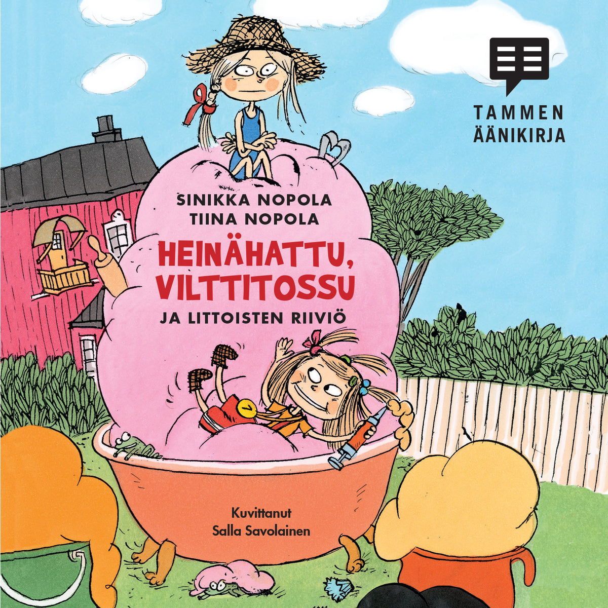 Heinähattu, Vilttitossu ja Littoisten riiviö – Ljudbok