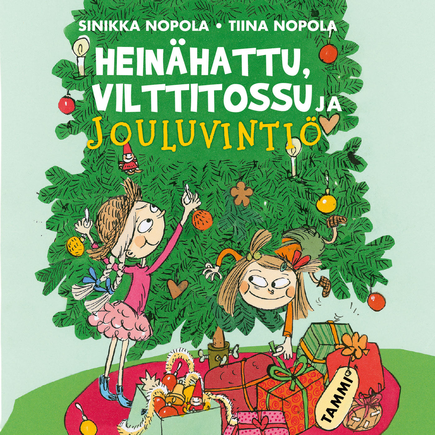 Heinähattu, Vilttitossu ja jouluvintiö – Ljudbok