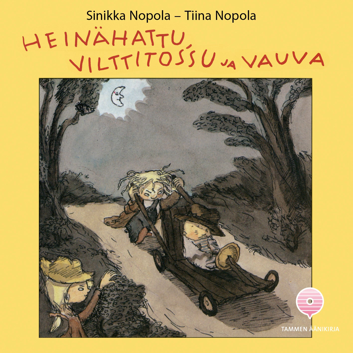 Heinähattu, Vilttitossu ja vauva – Ljudbok