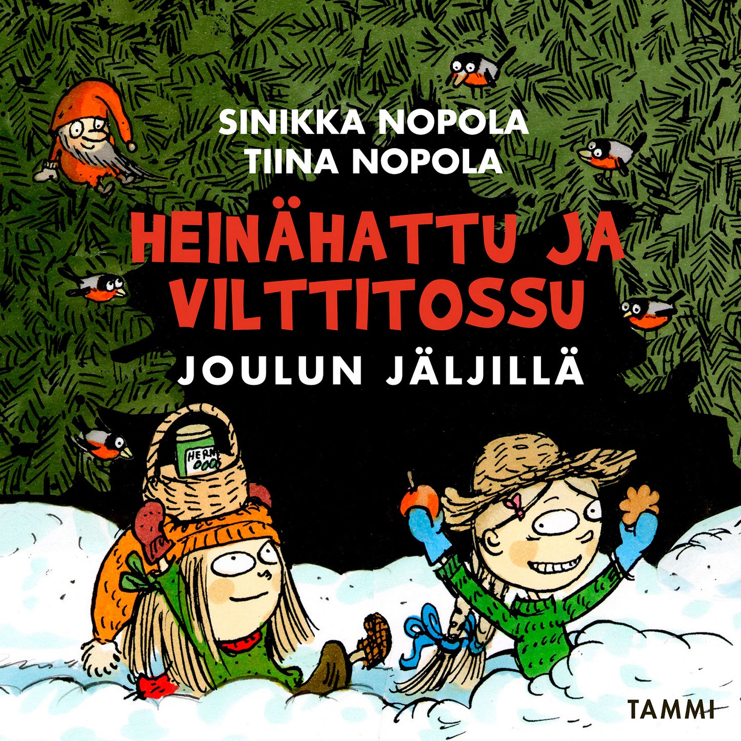 Heinähattu ja Vilttitossu joulun jäljillä – Ljudbok