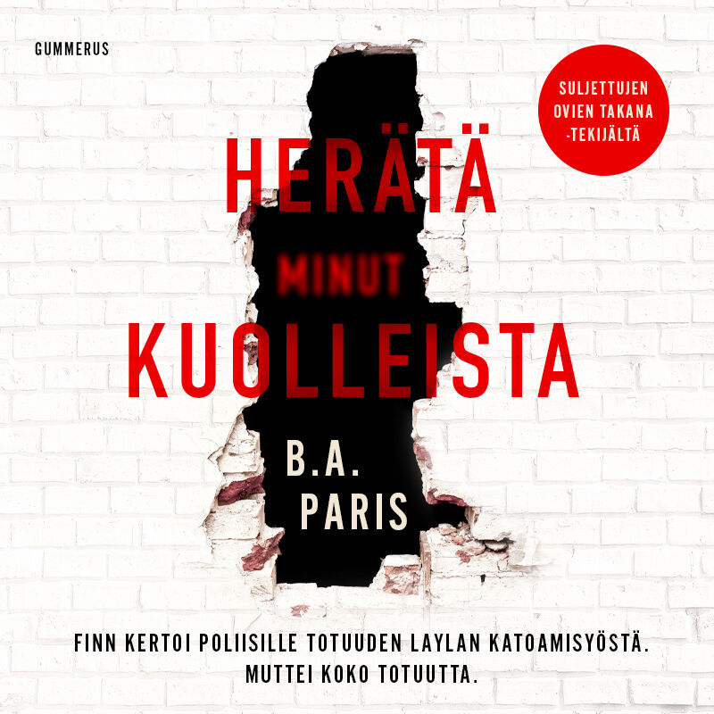 Herätä minut kuolleista – Ljudbok