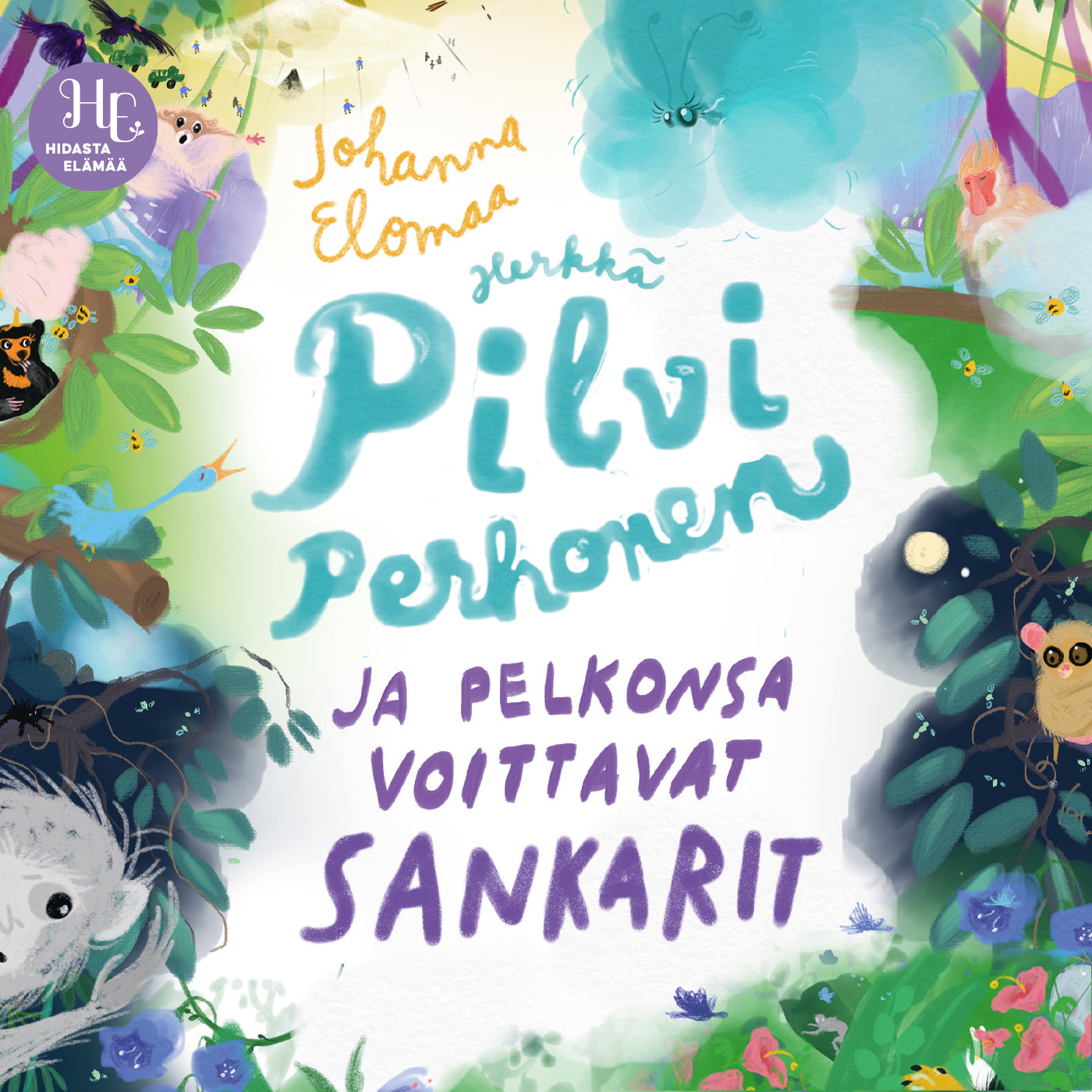 Herkkä Pilvi Perhonen ja pelkonsa voittavat sankarit – Ljudbok
