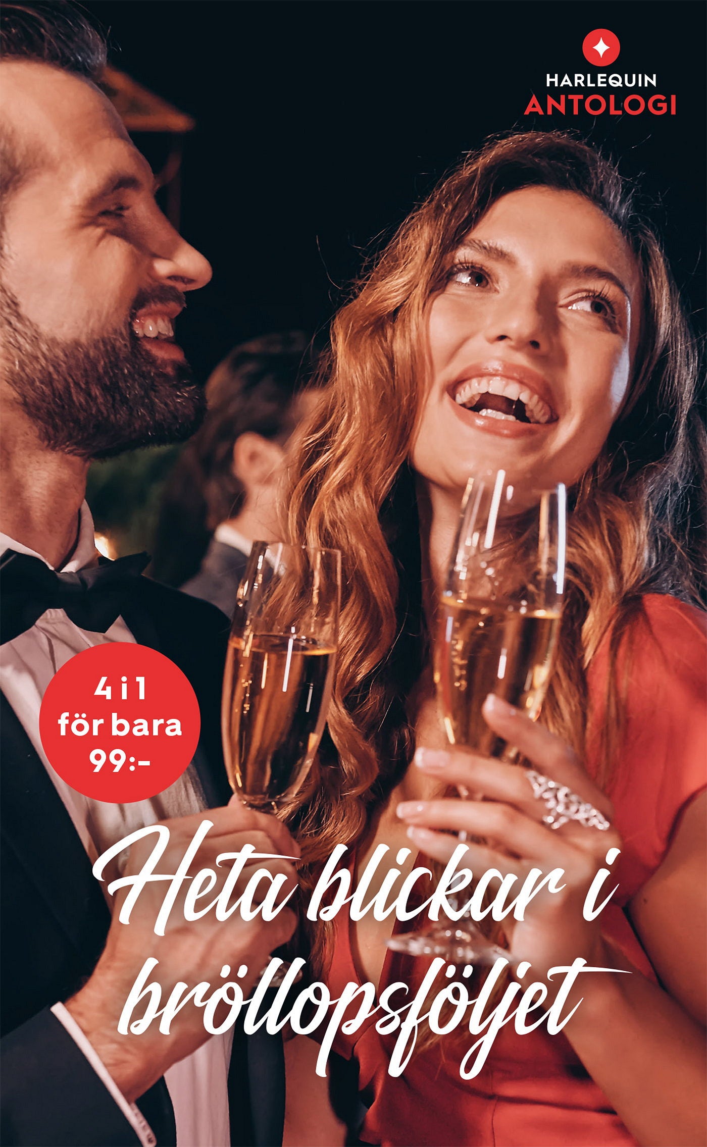 Heta blickar i bröllopsföljet – E-bok