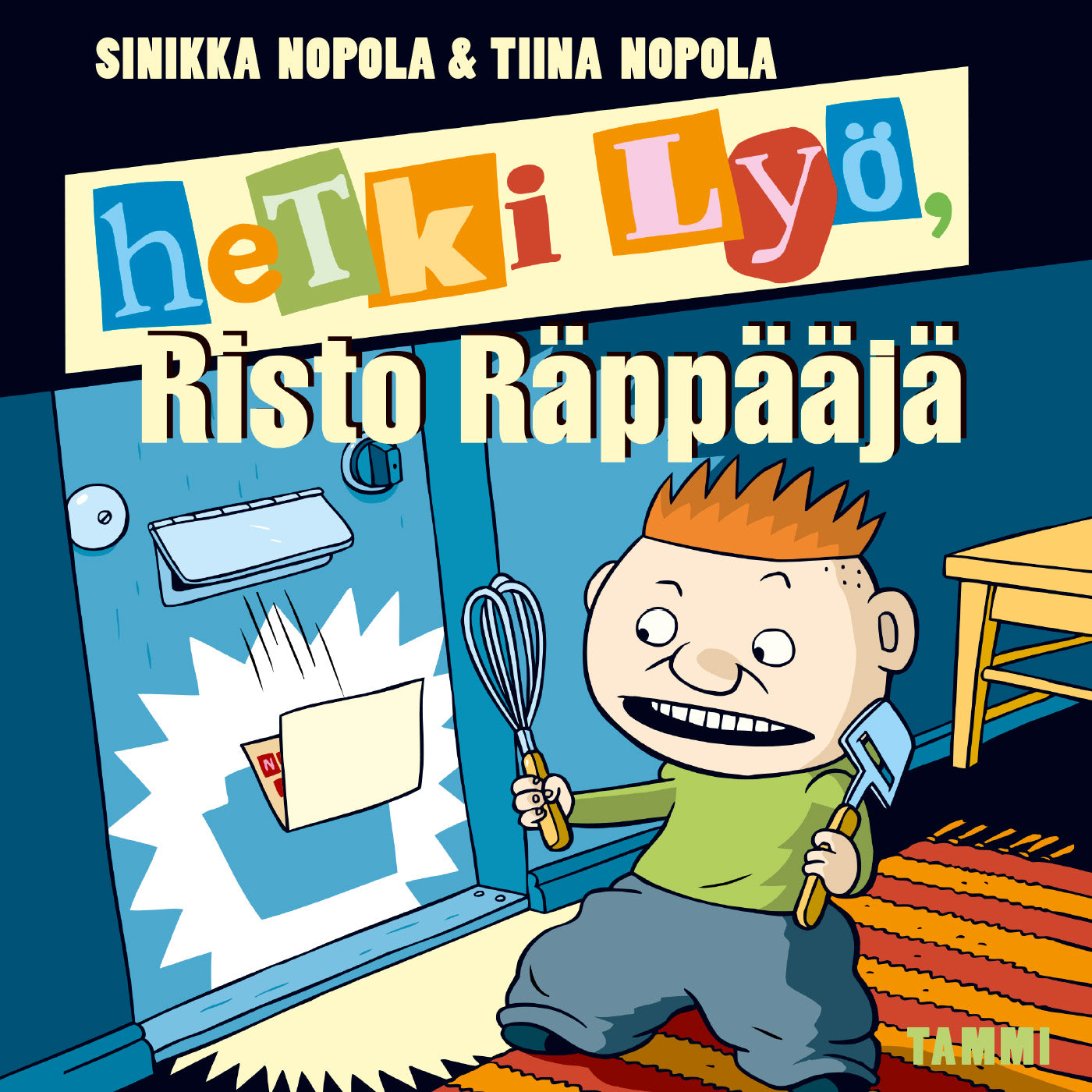 Hetki lyö, Risto Räppääjä – Ljudbok