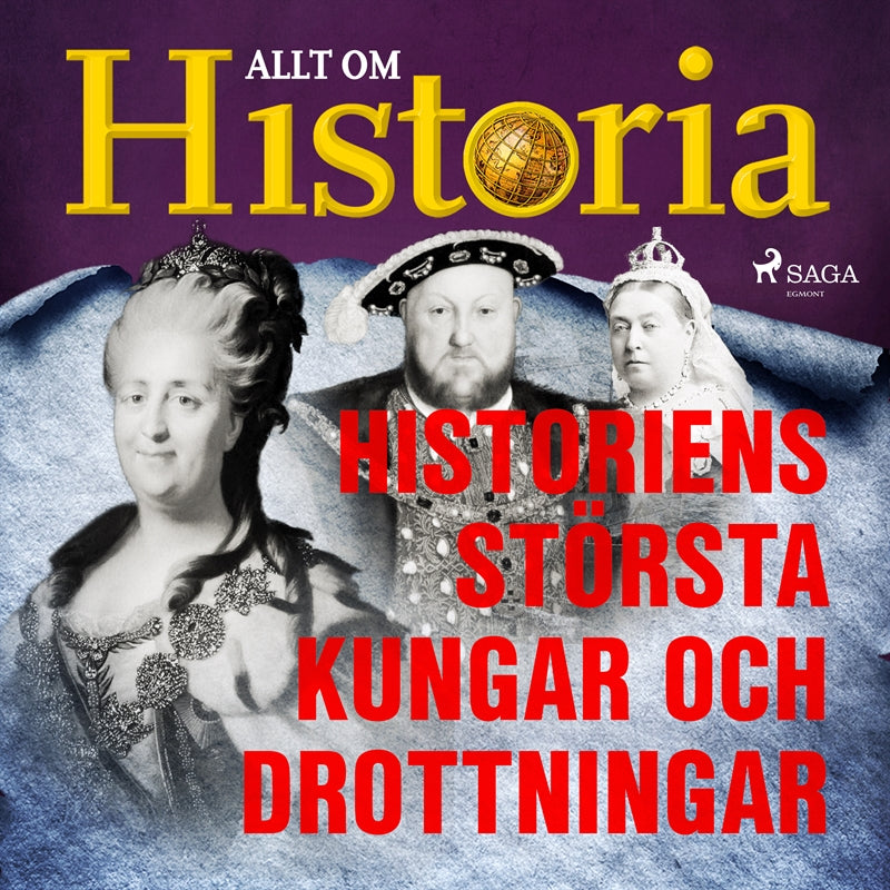 Historiens största kungar och drottningar – Ljudbok