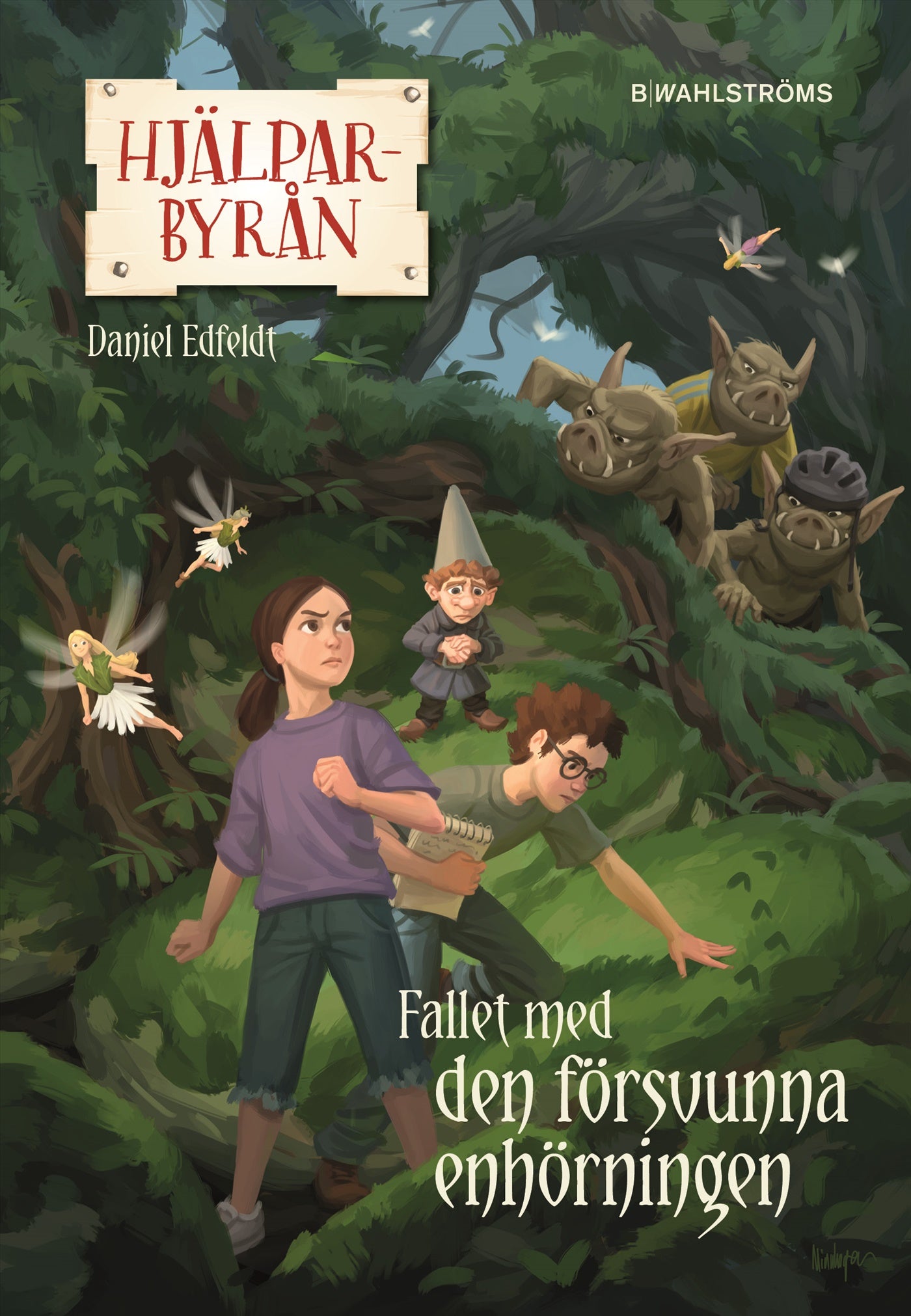 Hjälparbyrån. Fallet med den försvunna enhörningen – E-bok