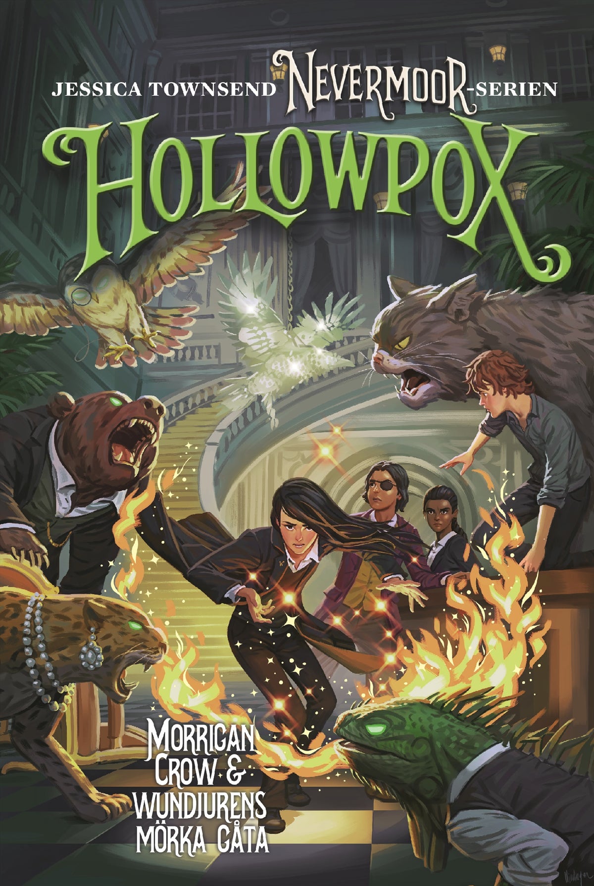 Hollowpox : Morrigan Crow & wundjurens mörka gåta – E-bok