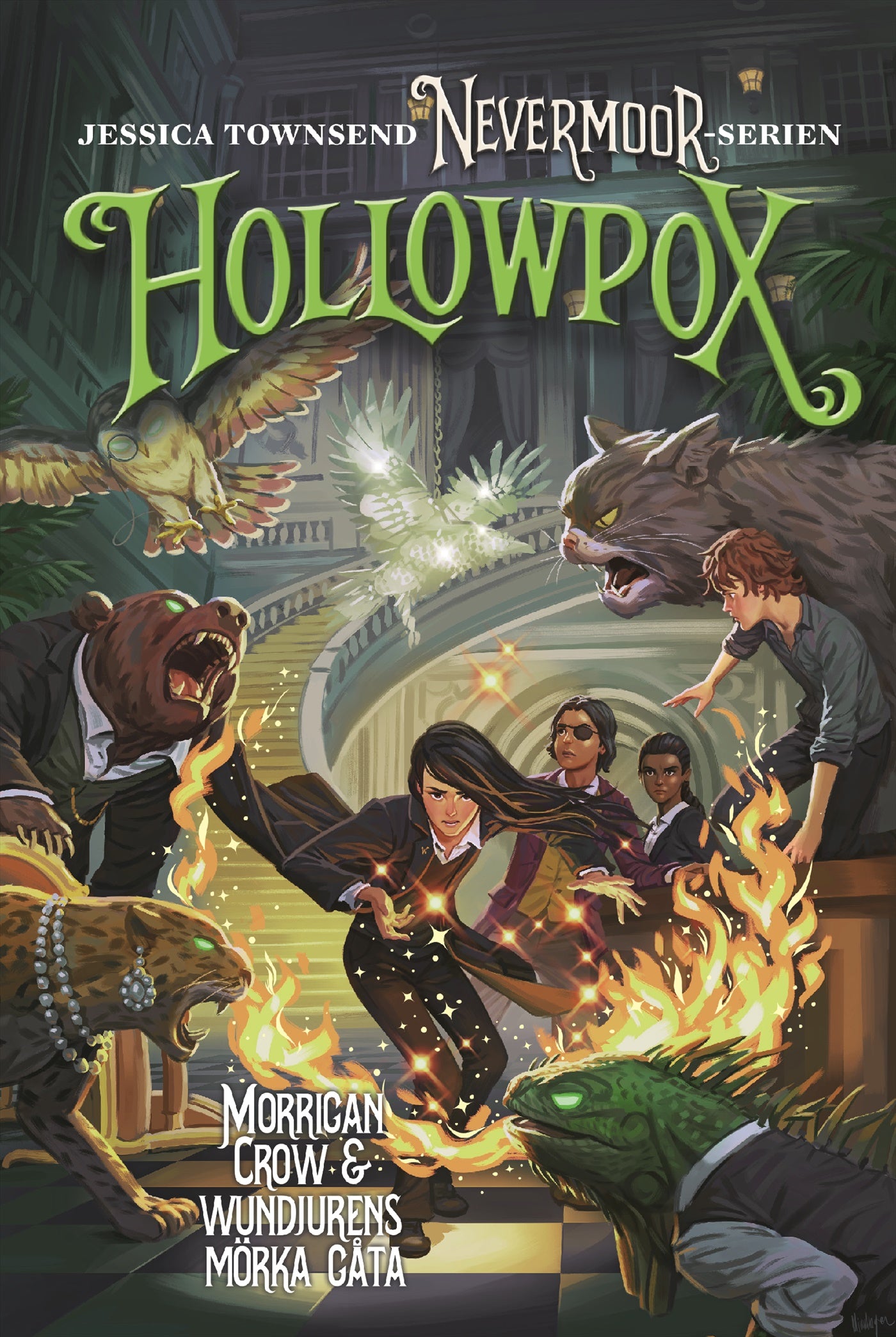 Hollowpox : Morrigan Crow & wundjurens mörka gåta – E-bok