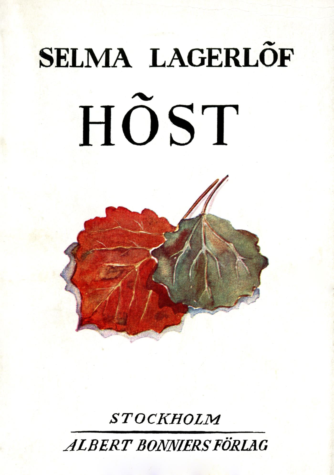 Höst: berättelser och tal – E-bok