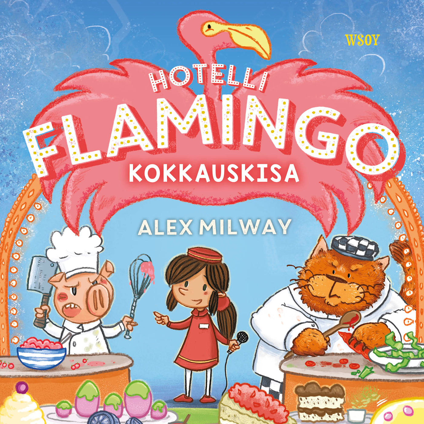 Hotelli Flamingo: Kokkauskisa – Ljudbok