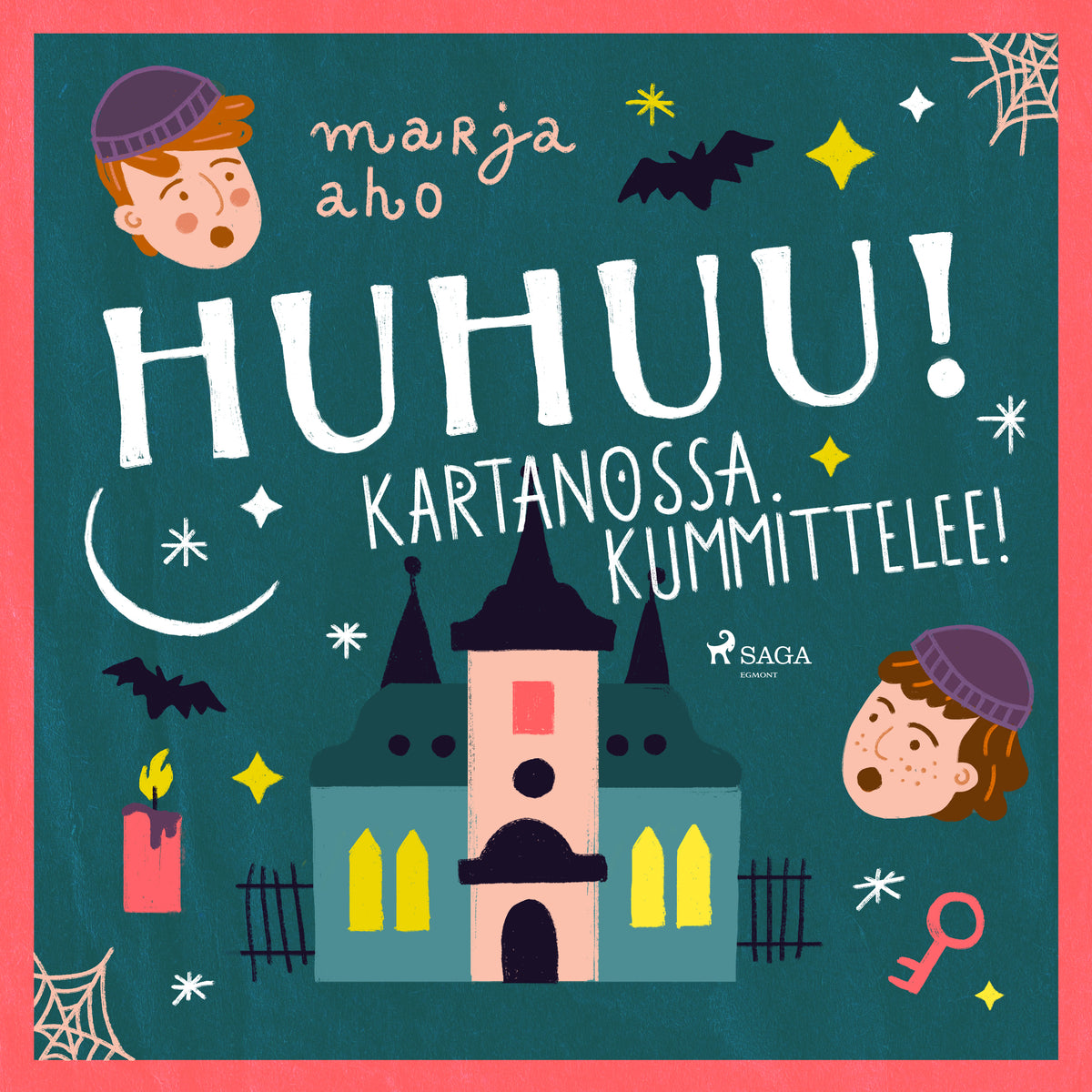 Huhuu! Kartanossa kummittelee! – Ljudbok