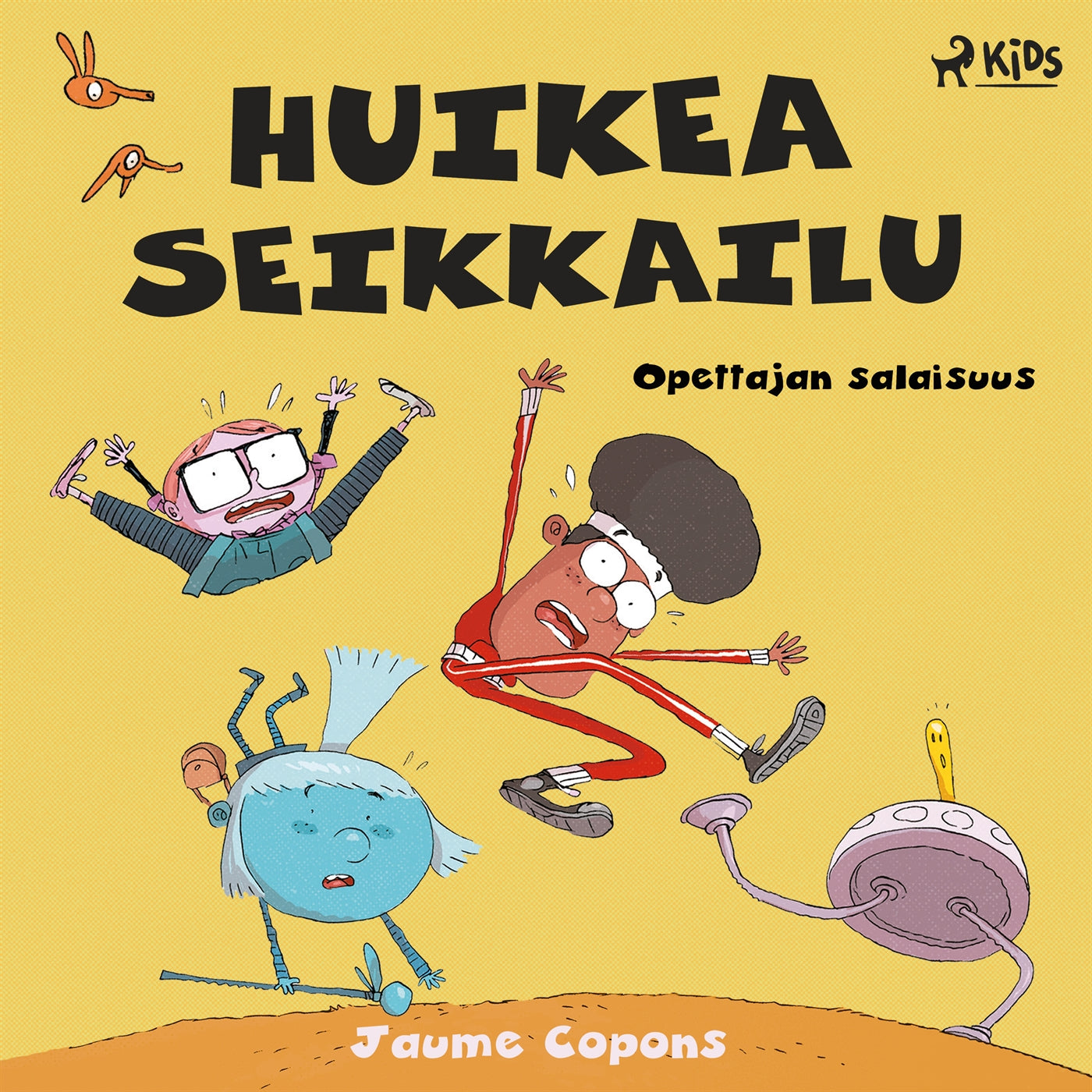 Huikea seikkailu 1: Opettajan salaisuus – Ljudbok