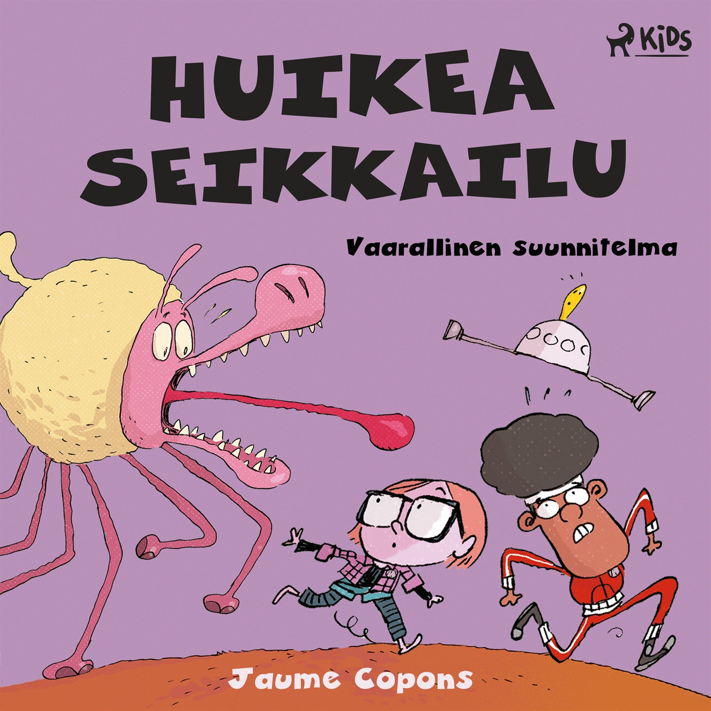 Huikea seikkailu 2: Vaarallinen suunnitelma – Ljudbok