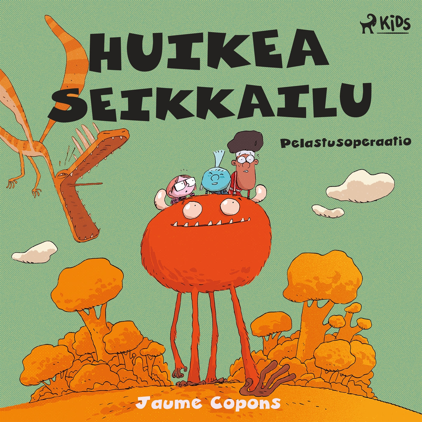 Huikea seikkailu 4: Pelastusoperaatio – Ljudbok