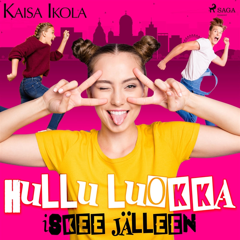 Hullu luokka iskee jälleen – Ljudbok