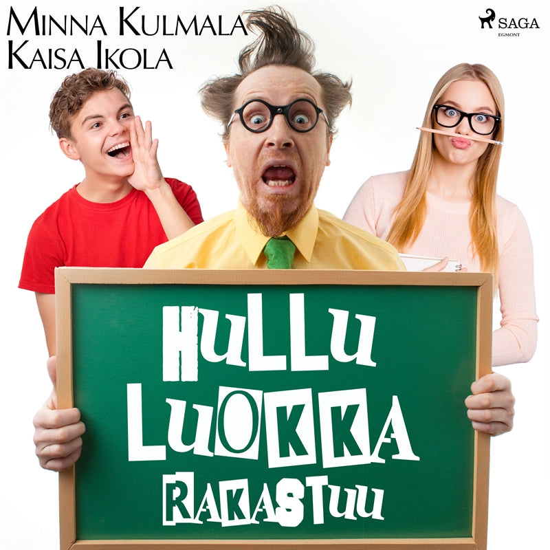 Hullu luokka rakastuu – Ljudbok