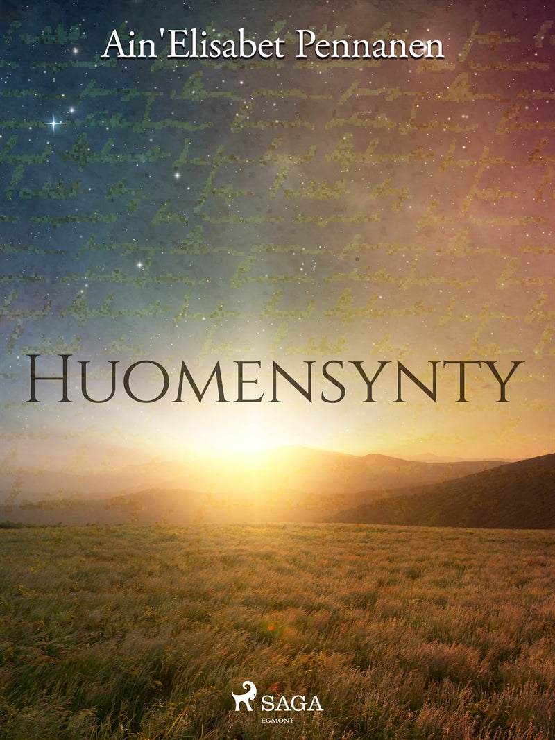 Huomensynty – E-bok