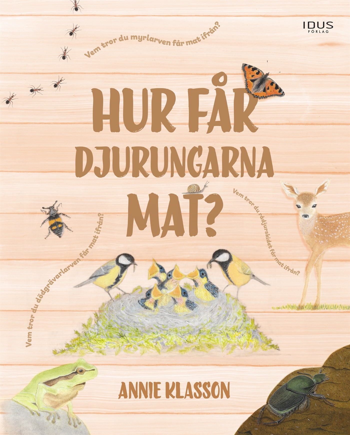 Hur får djurungarna mat? – E-bok