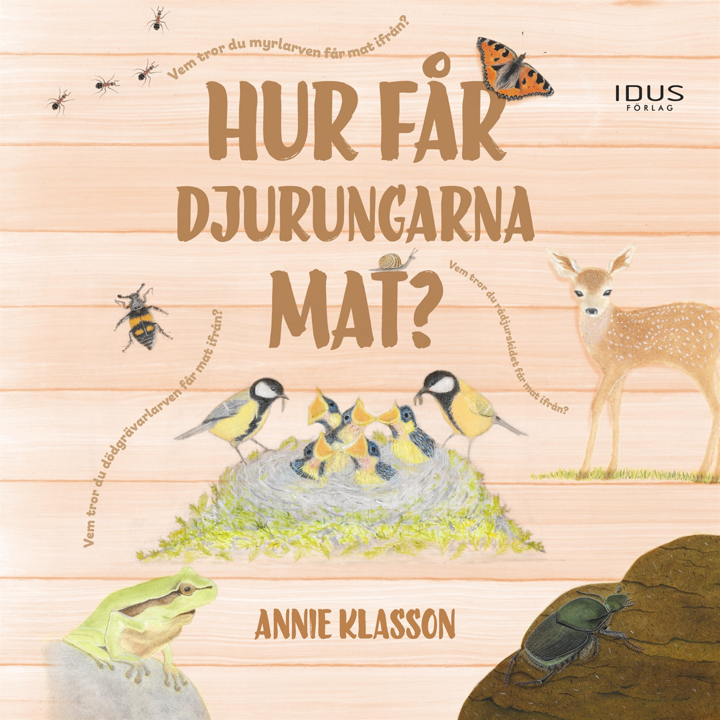 Hur får djurungarna mat? – Ljudbok
