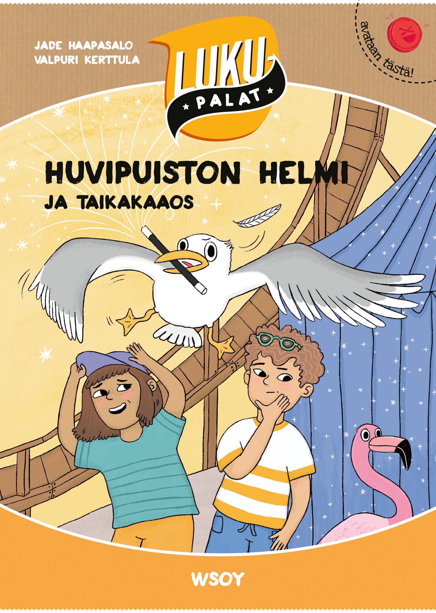 Huvipuiston Helmi ja taikakaaos – E-bok