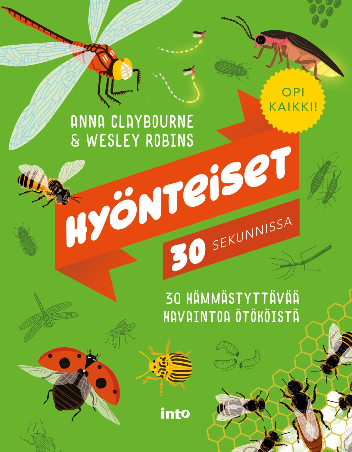 Hyönteiset 30 sekunnissa – E-bok
